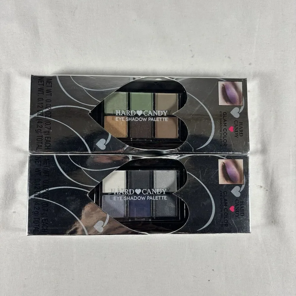 Hard Candy Glam Color Eye Shadow Palette Lot of 2 New in Box